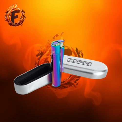 Metal Clipper Icy Colors Jet Flame