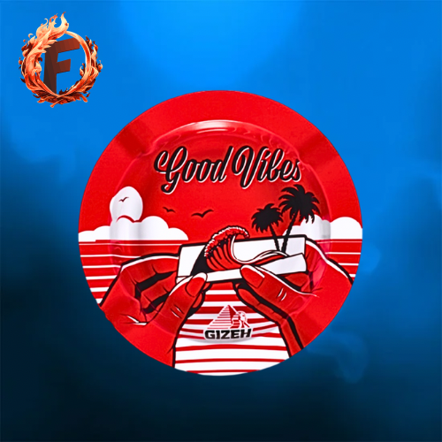Ashtray Gizeh Good Vibes rund 14cm