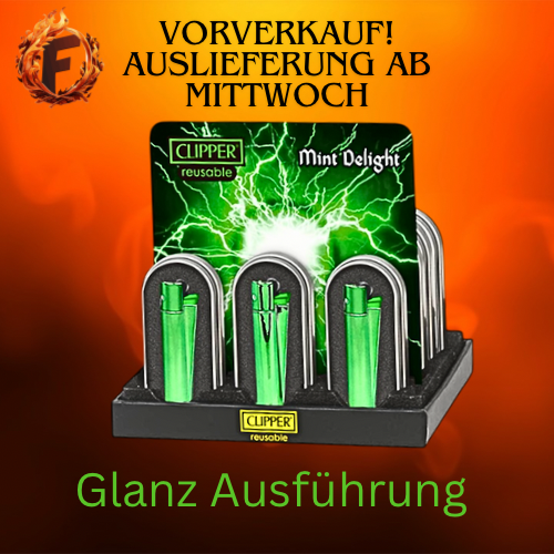 Clipper Metal Mint Delight Glanz
