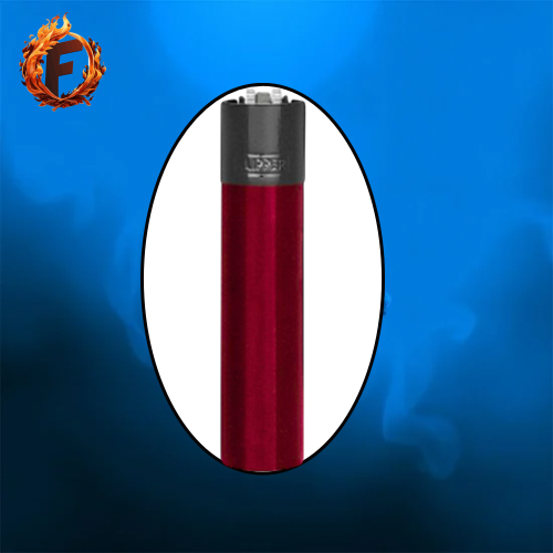 Metal Clipper LAVA  Schwarz/Rot